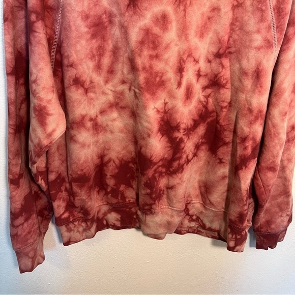 Old Navy Vintage Crewneck Sweatshirt Pink Tie Dye - Picture 4 of 13